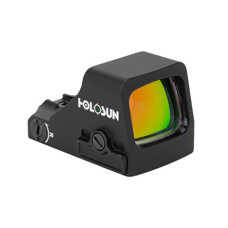 Holosun 407K-GR-X2 Green Dot, Black Color, Side Battery, 6 MOA Dot