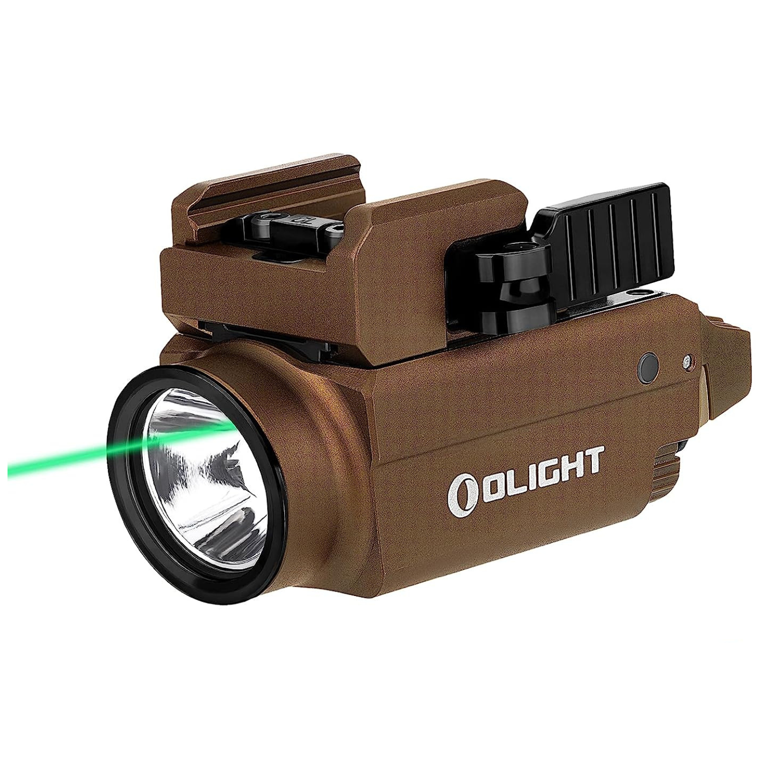 Baldr S Rail Mounted Light 800 Lumens GREEN BEAM