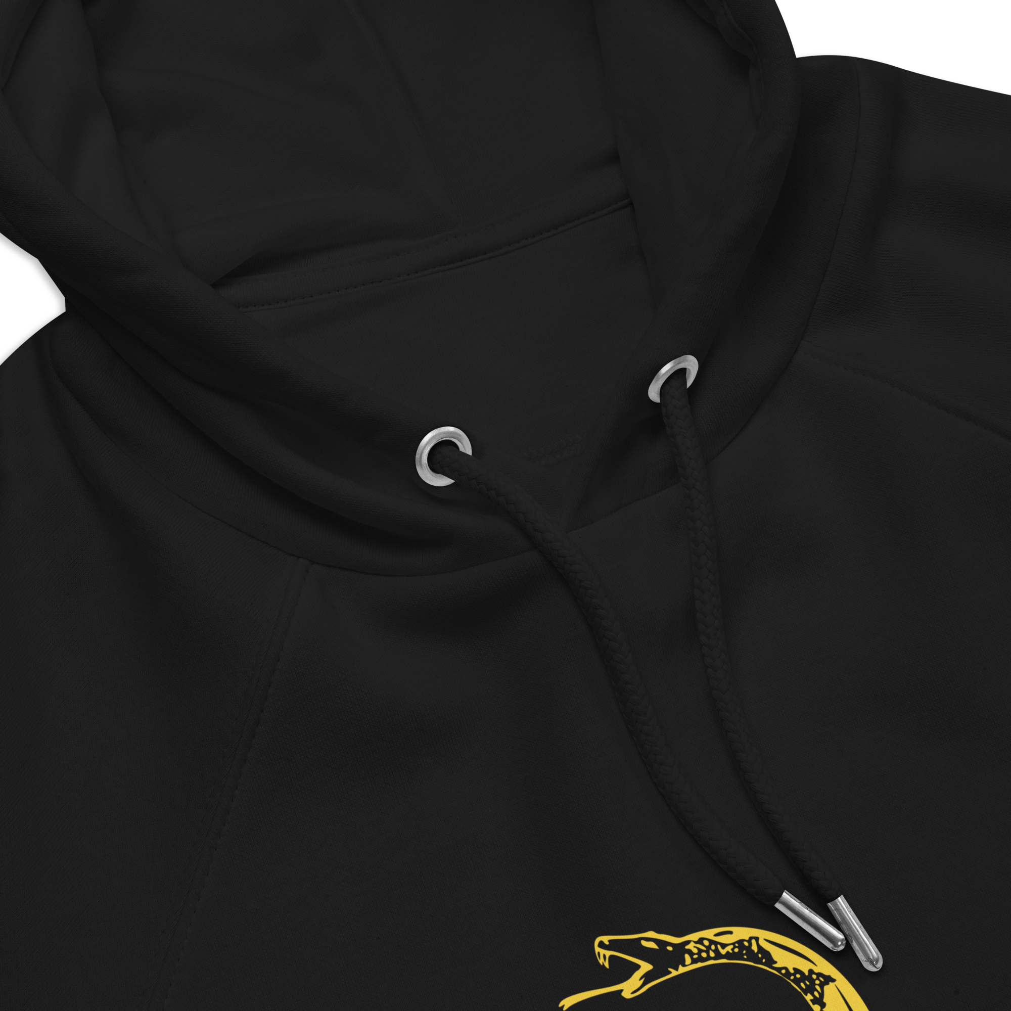 Don't Tread On Me Black & Yellow Hoodie