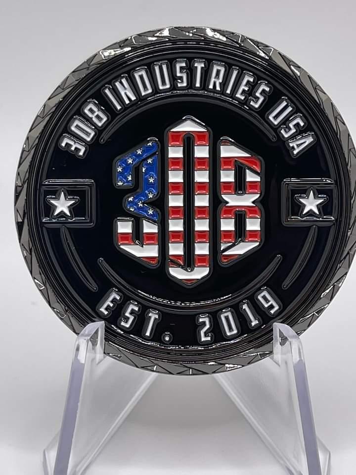 .308 INDUSTRIES Challenge coin