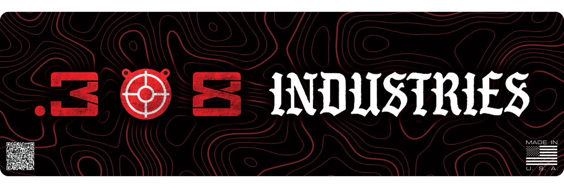 MAGNUM XL GUN CLEANING MAT - 308 INDUSTRIES LOGO