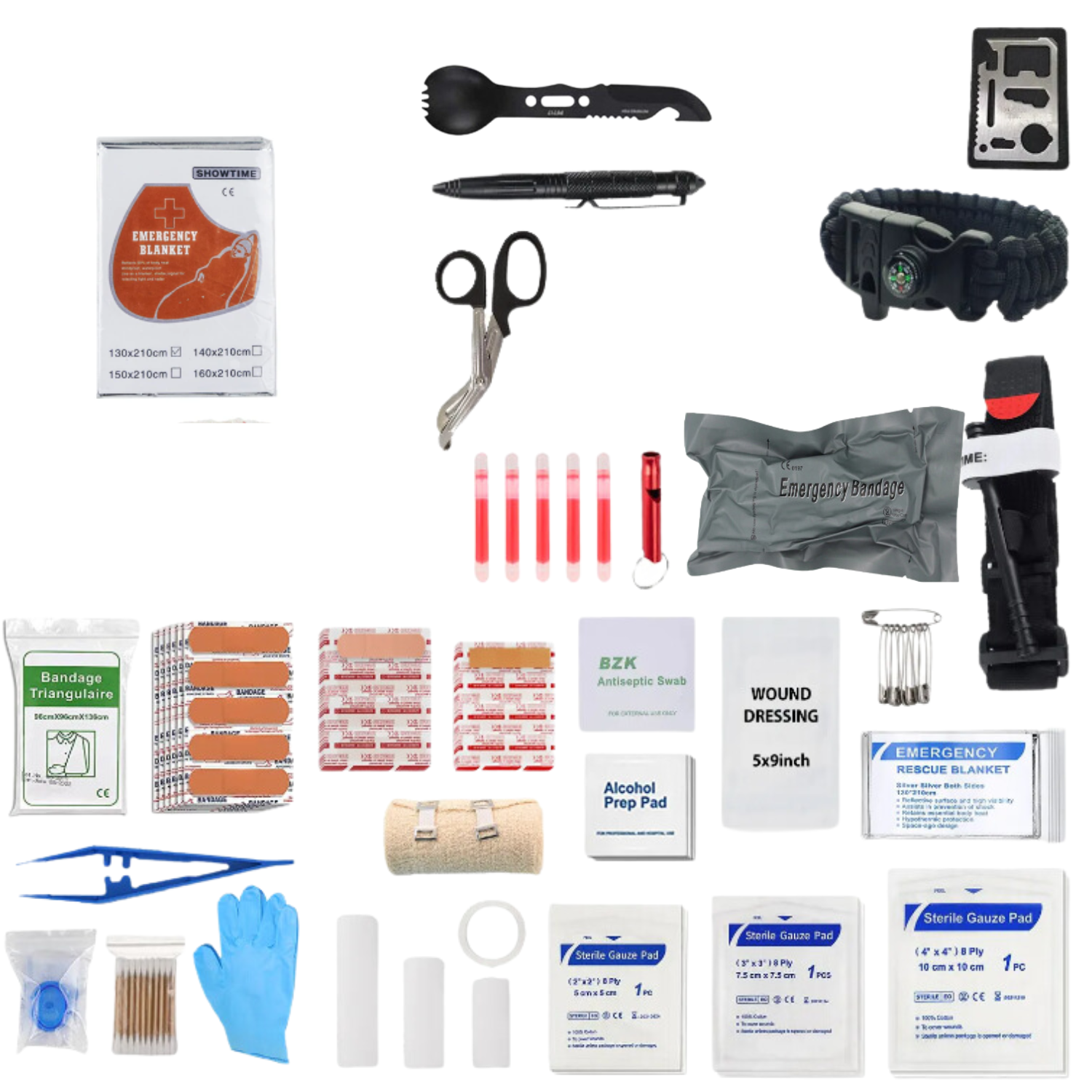 First Aid Trauma Tactical Kit Bag Emergency / SURVIVAL