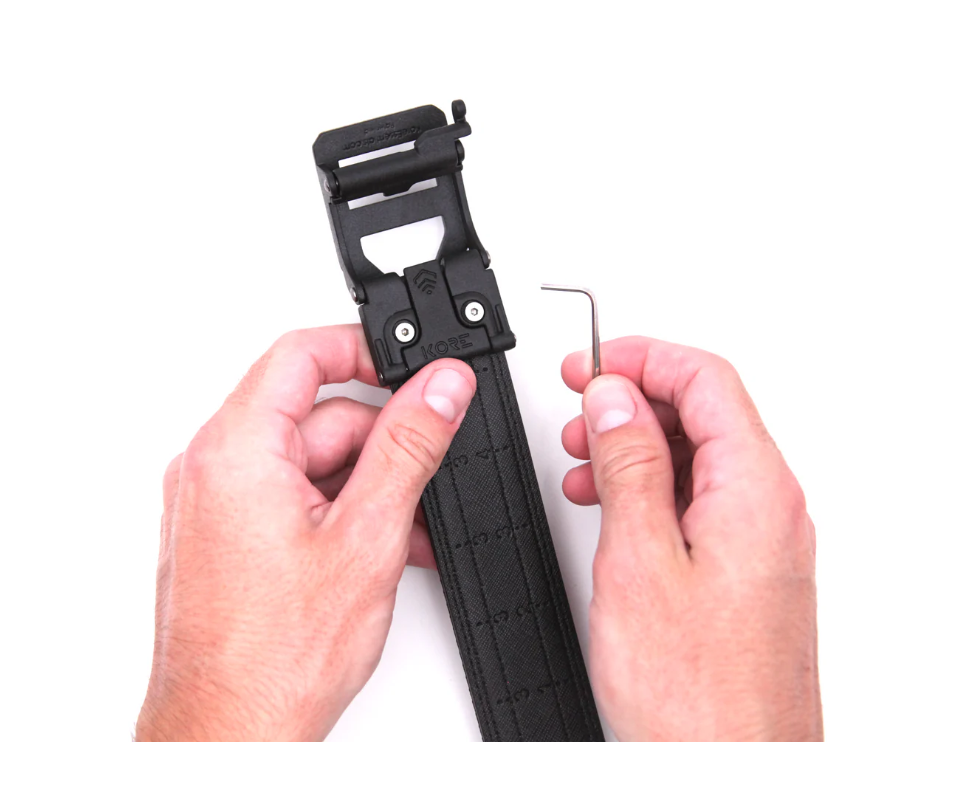 Kore belt X6 Black Buckle