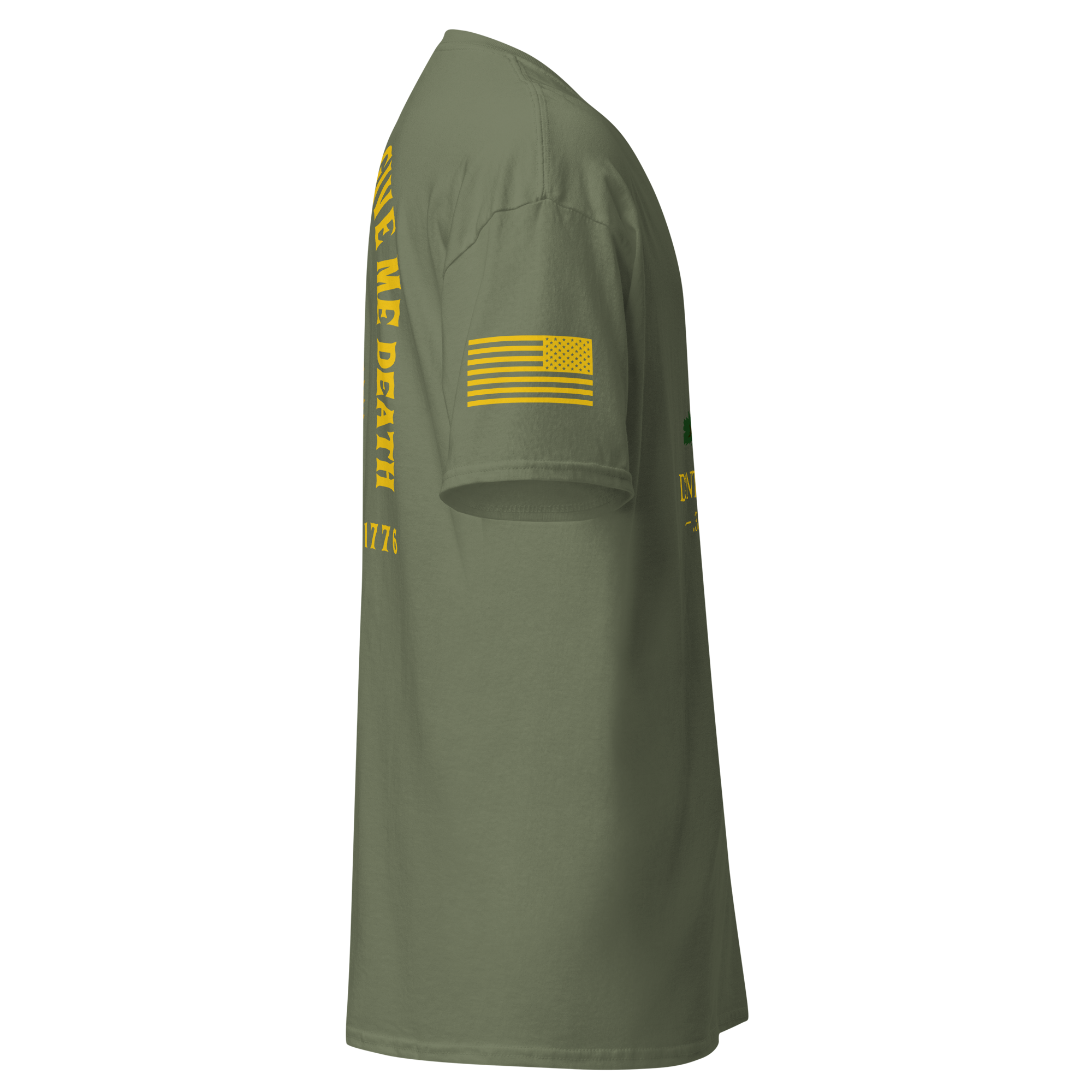Don't tread on me T-shirt SPECIAL EDITION Military Green