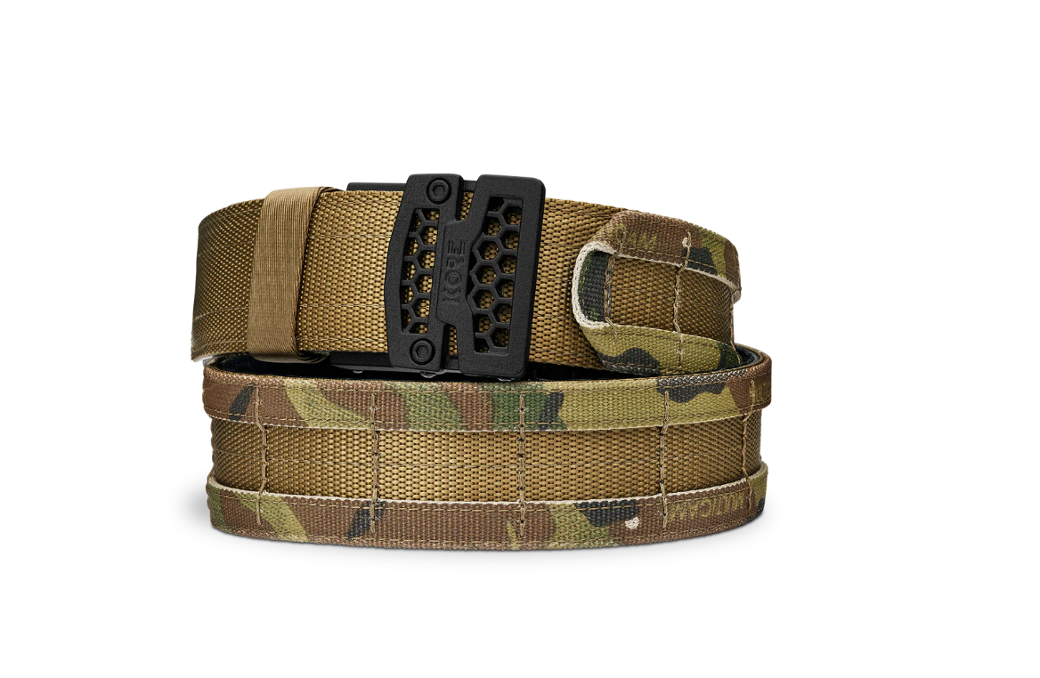Kore Belt - Molle Battle Belt  B1 Buckle Black Multicam/ Multicam