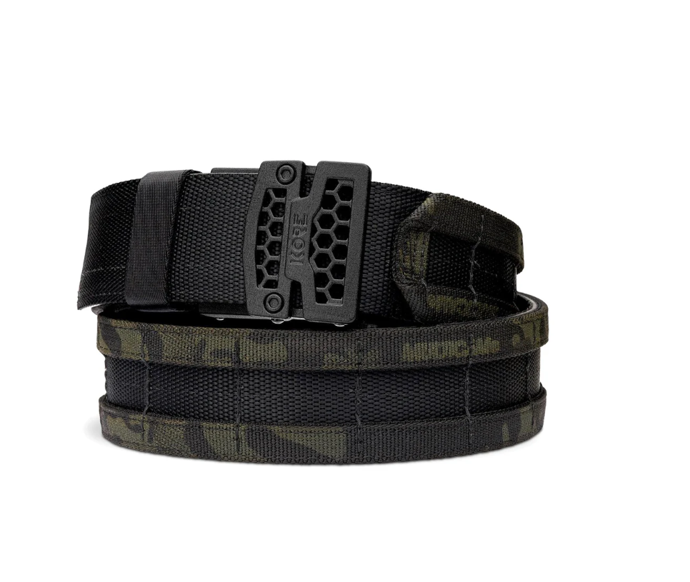 Kore Belt - Molle Battle Belt  B1 Buckle Black Multicam/ Multicam