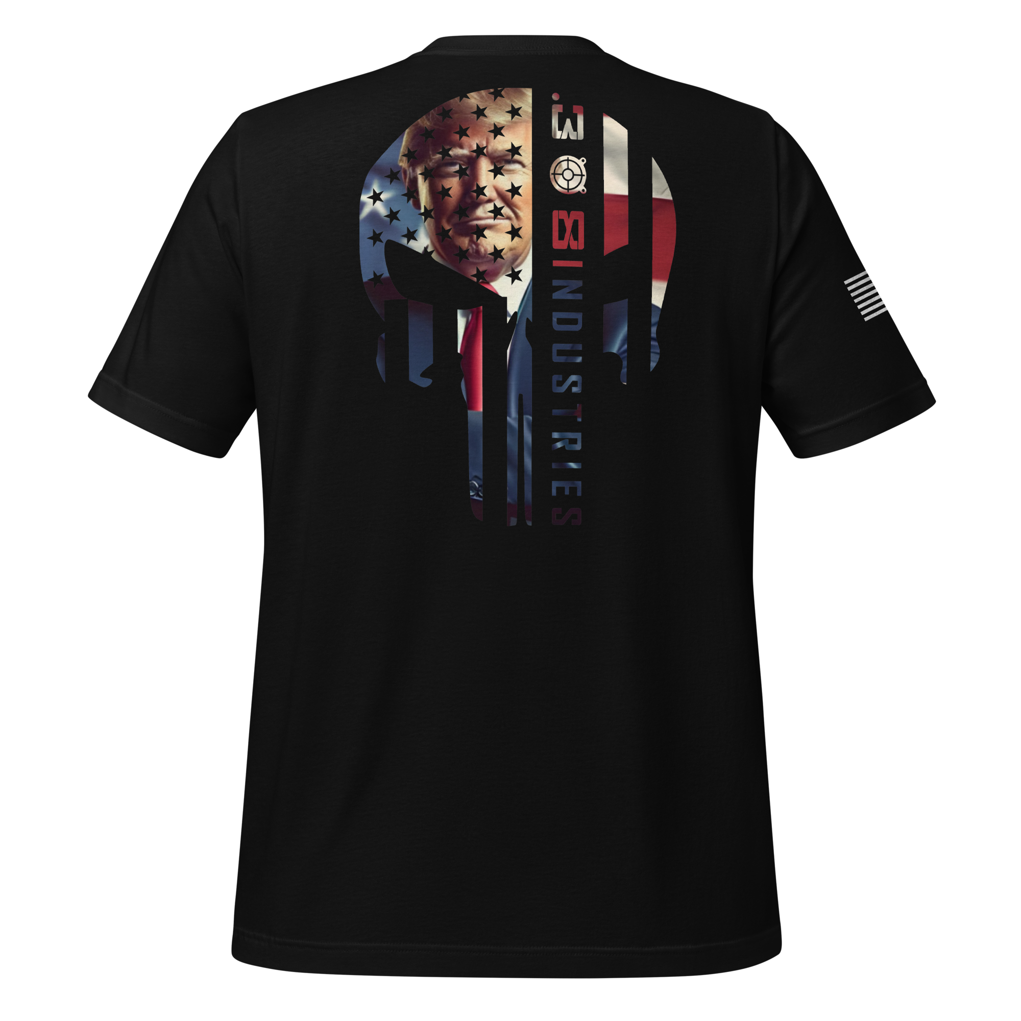 The Punisher American Flag T-shirt Trump Edition