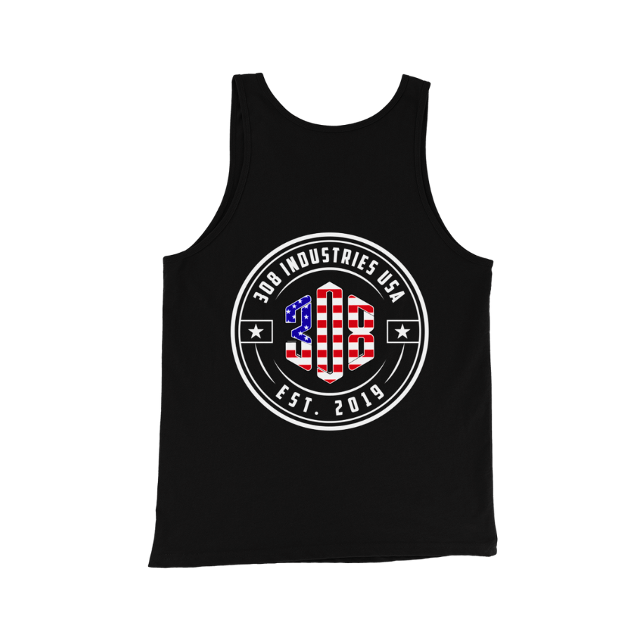 308 Tank top - American flag