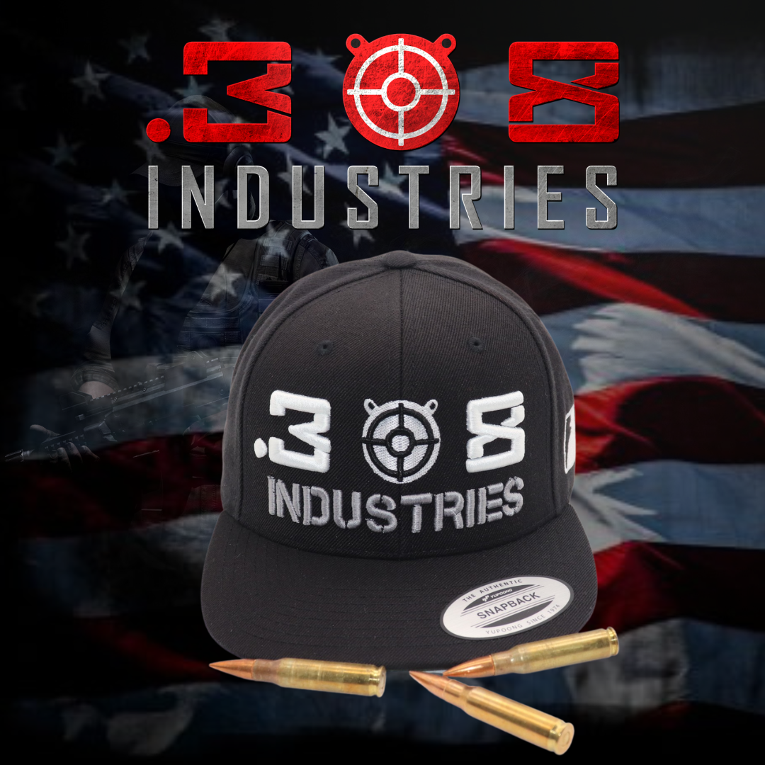 .308 Industries Embroidered 3D Snapback