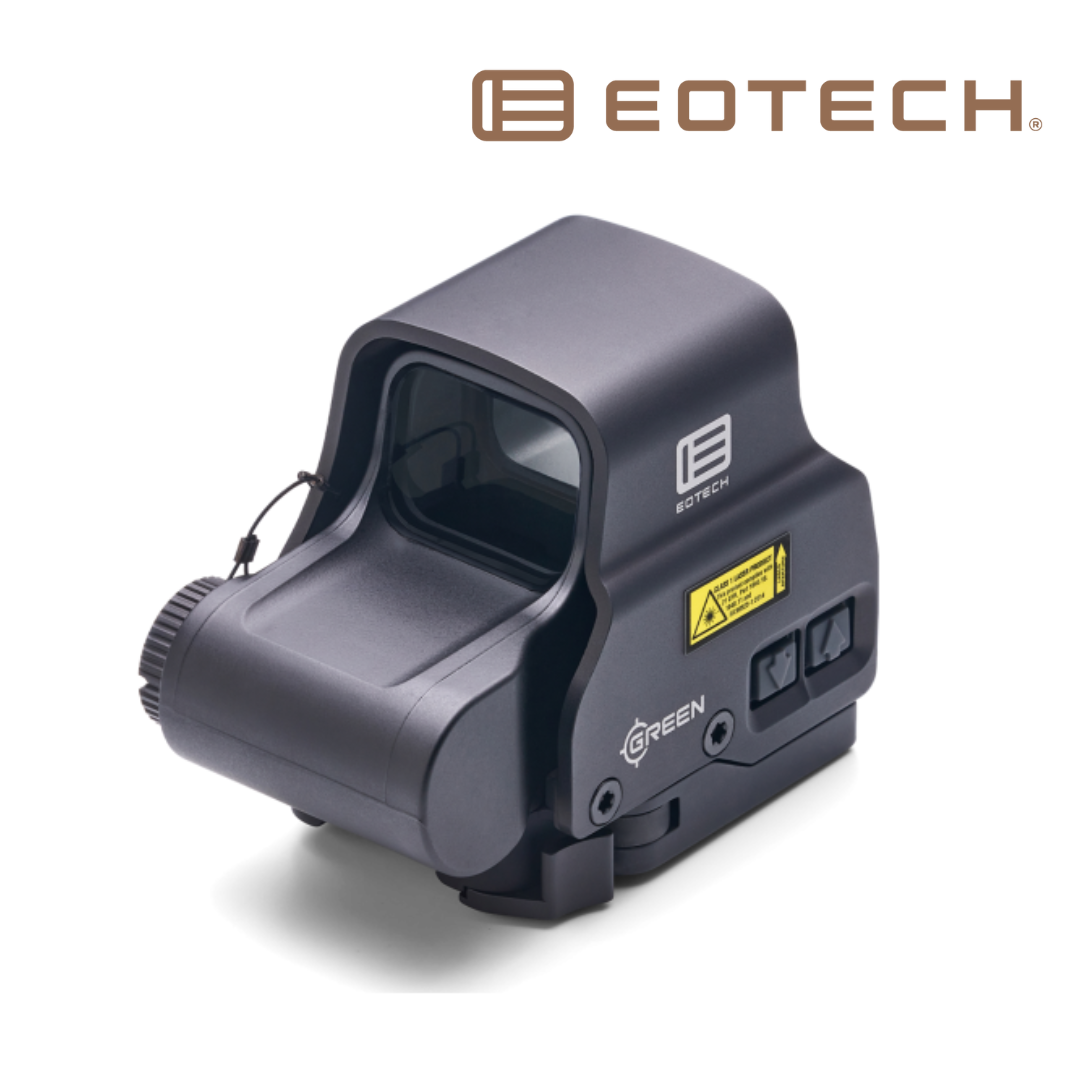 EOTech, EXPS2 Holographic Sight, GREEN 68 MOA Ring with 1-MOA Dot Reticle, Side Button Controls, QD Lever, Black