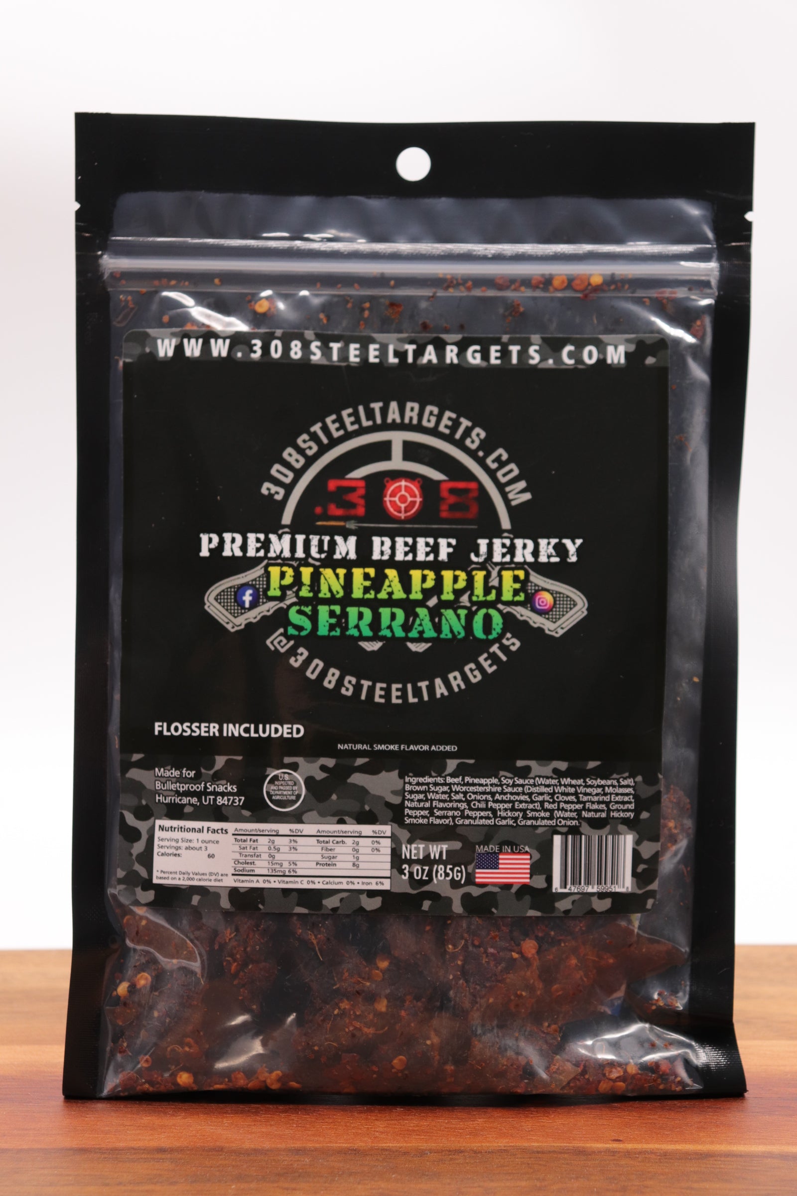 Pineapple Serrano Jerky