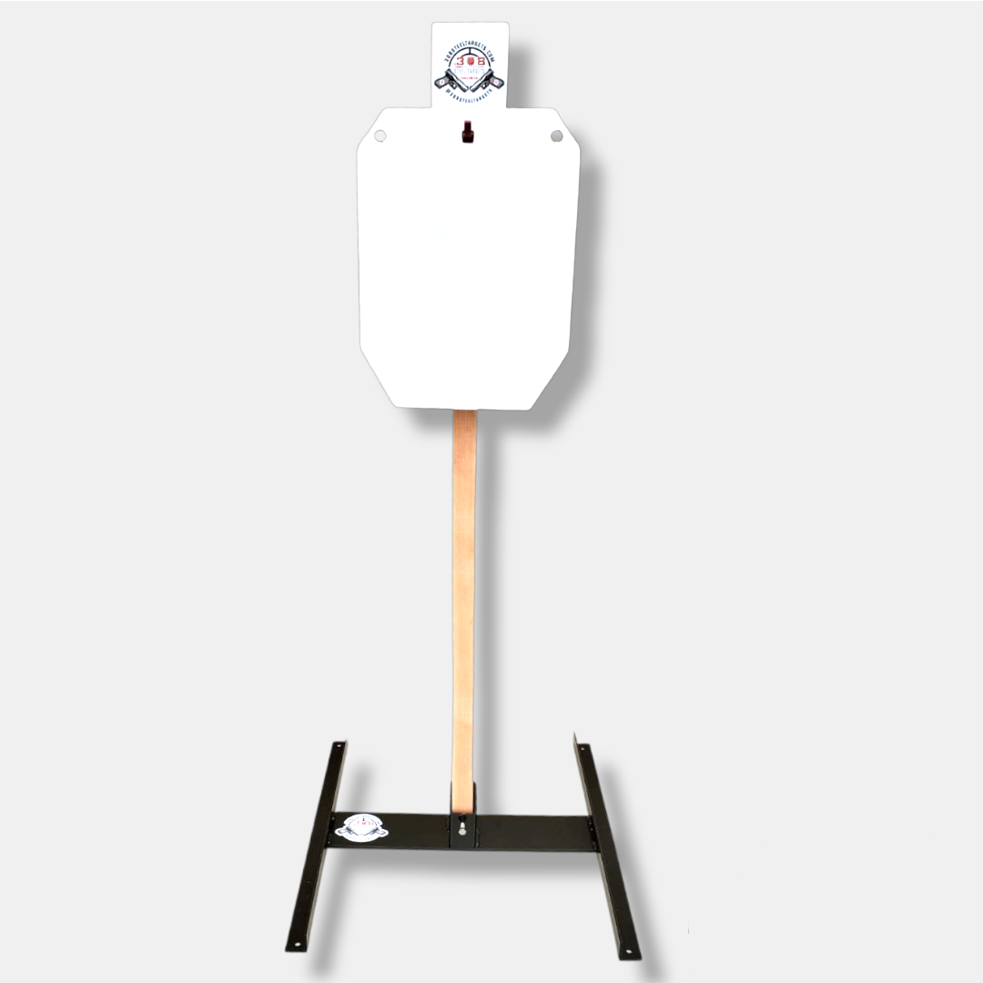 12" x 20" AR500 Silhouette with Base