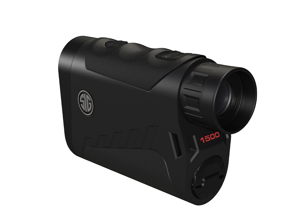 Buckmasters 6x22mm 1500 Laser Rangefinder  Black