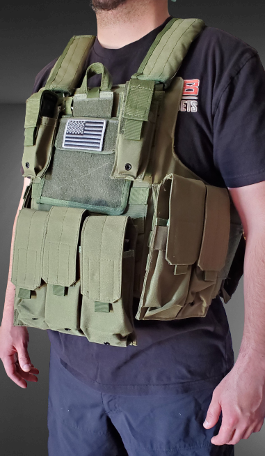 G2 Tactical Vest Plate Carrier & Pouch Set