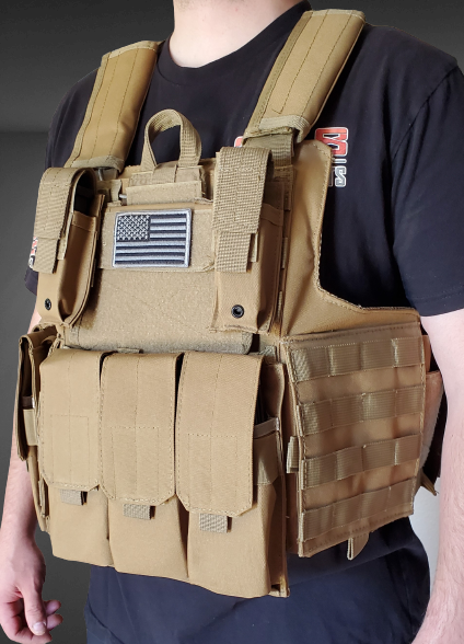 G2 Tactical Vest Plate Carrier & Pouch Set