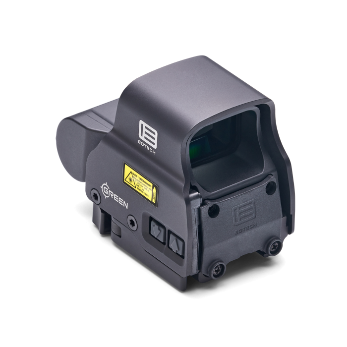 EOTech, EXPS2 Holographic Sight, GREEN 68 MOA Ring with 1-MOA Dot Reticle, Side Button Controls, QD Lever, Black