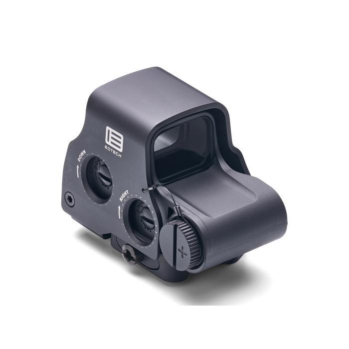EOTech, EXPS2 Holographic Sight, GREEN 68 MOA Ring with 1-MOA Dot Reticle, Side Button Controls, QD Lever, Black
