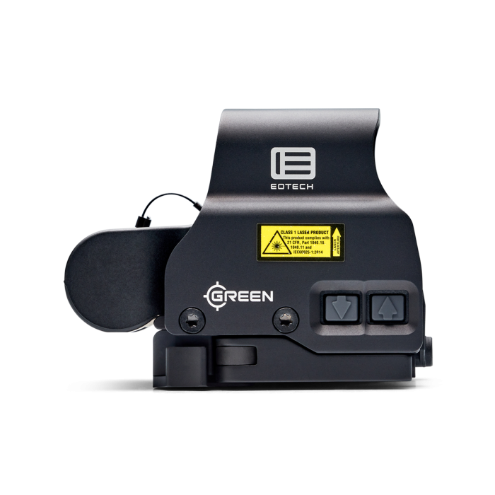 EOTech, EXPS2 Holographic Sight, GREEN 68 MOA Ring with 1-MOA Dot Reticle, Side Button Controls, QD Lever, Black