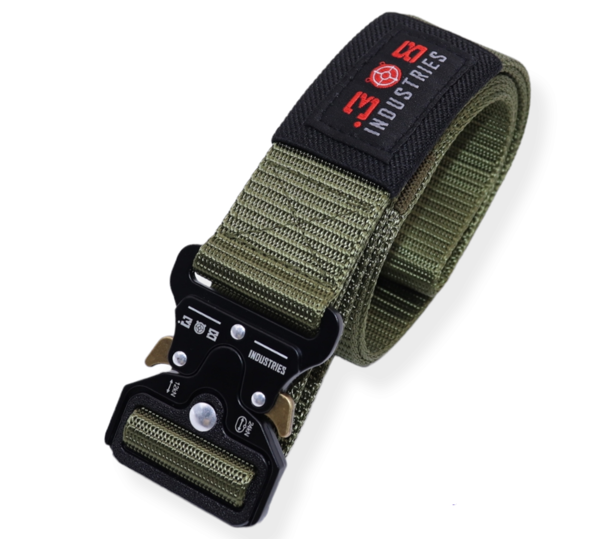 Tactical Belt with elastic mag holder