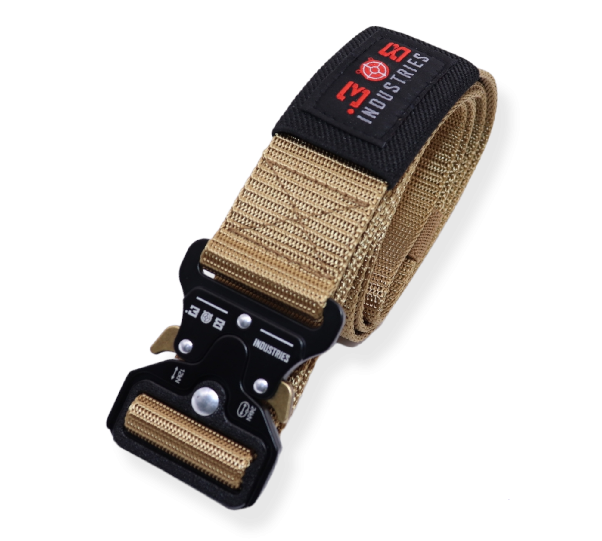 Tactical Belt with elastic mag holder
