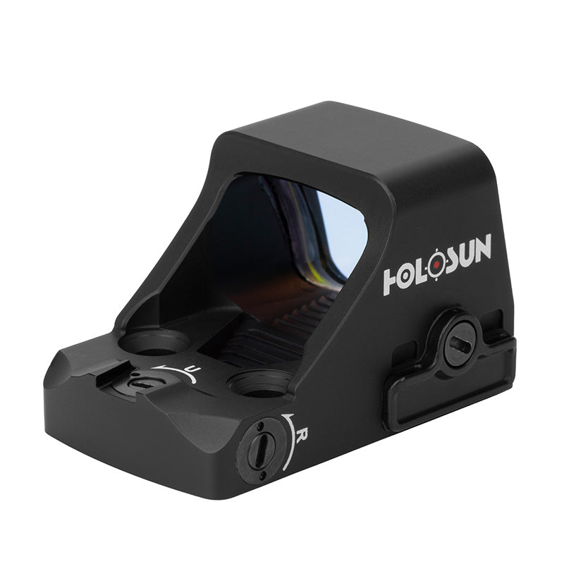 Holosun 407K-X2, Red Dot, 6 MOA Dot, Black Color, Side Battery