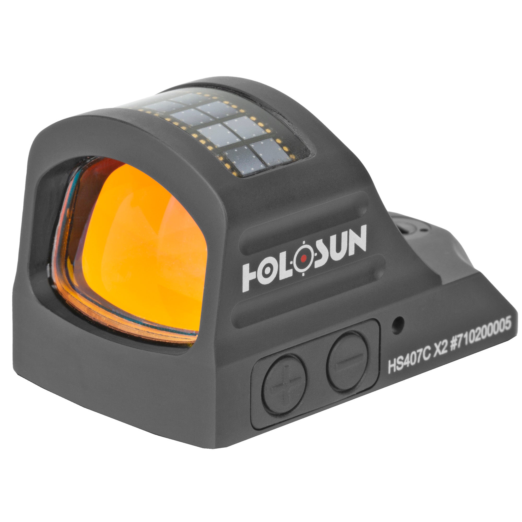 Holosun HS407C-X2, Red Dot, 2 MOA, Black