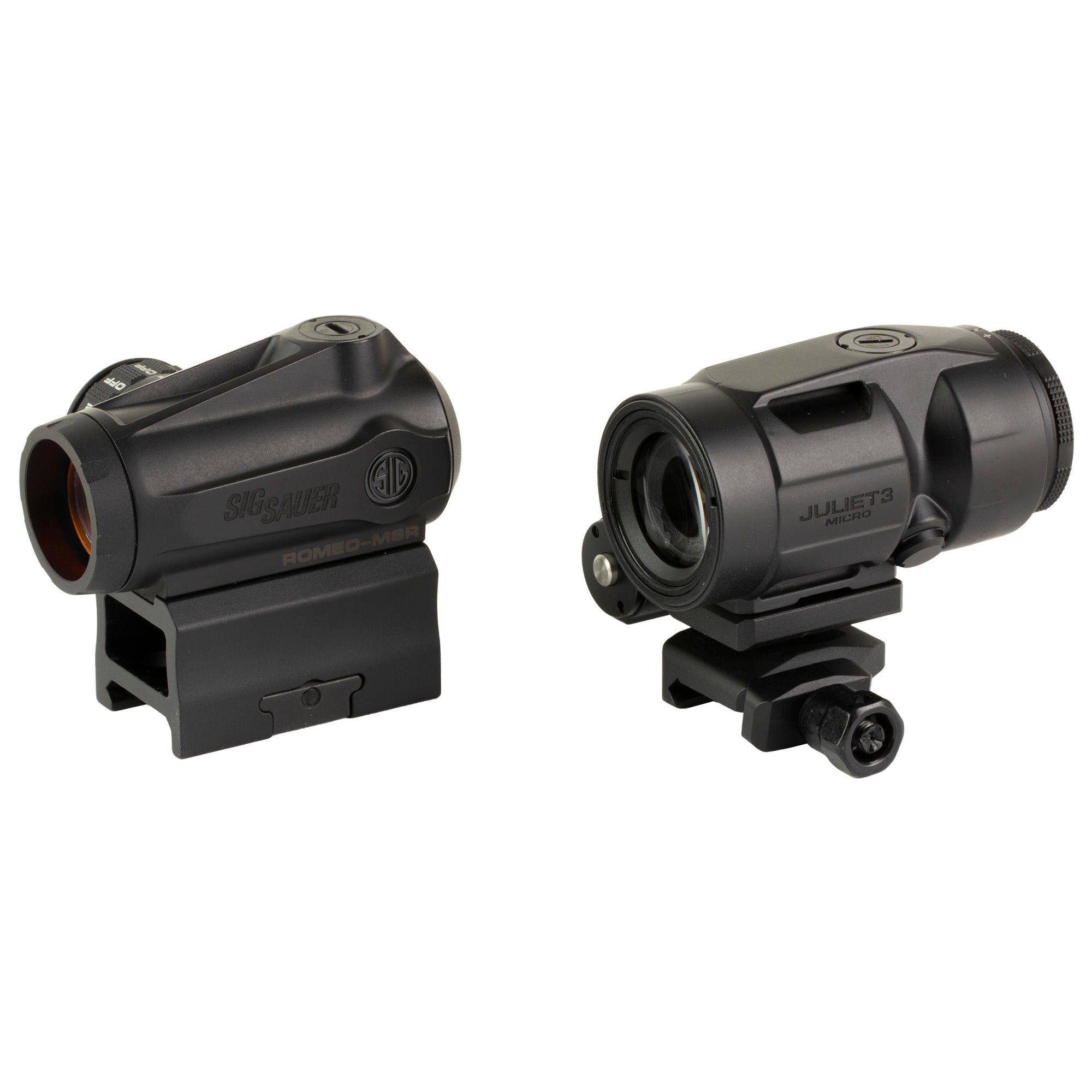 Sig Sauer, ROMEO MSR Gen II/Juliet 3 Micro Combo Kit, Red Dot Sight wi