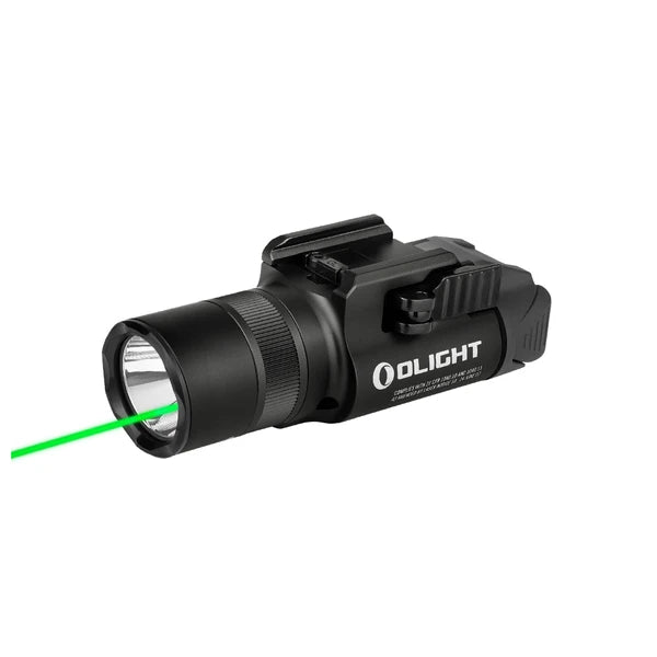 Baldr Pro R Rechargeable Tactical Light with Green Laser