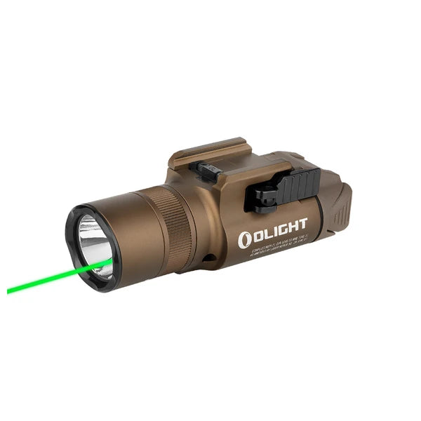 Baldr Pro R Rechargeable Tactical Light with Green Laser