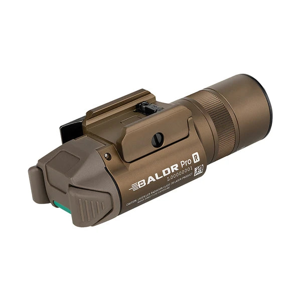 Baldr Pro R Rechargeable Tactical Light with Green Laser