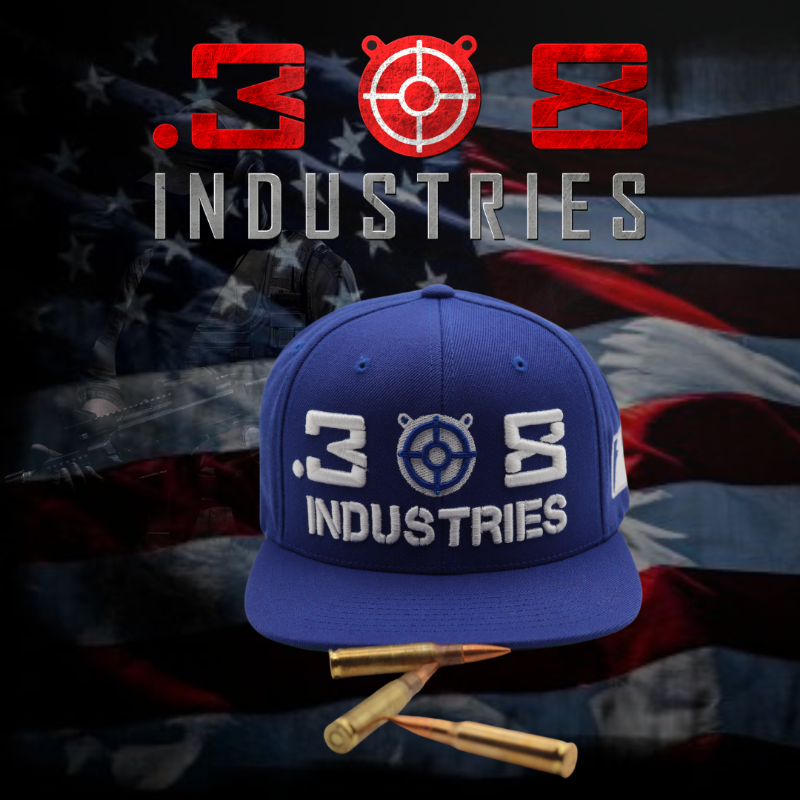 .308 Industries Embroidered 3D Snapback