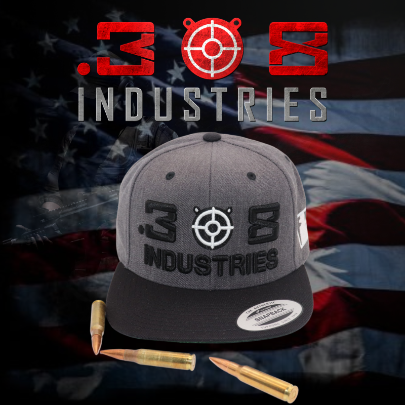 .308 Industries Embroidered 3D Snapback