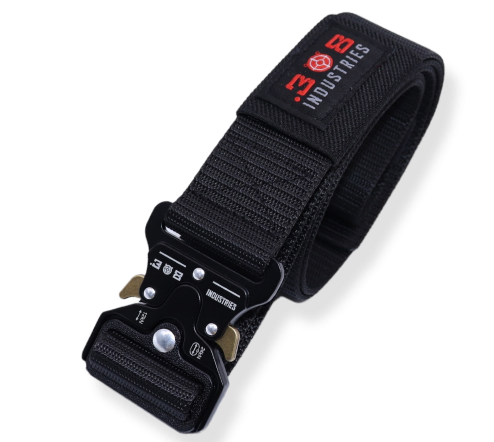 Tactical Belt with elastic mag holder