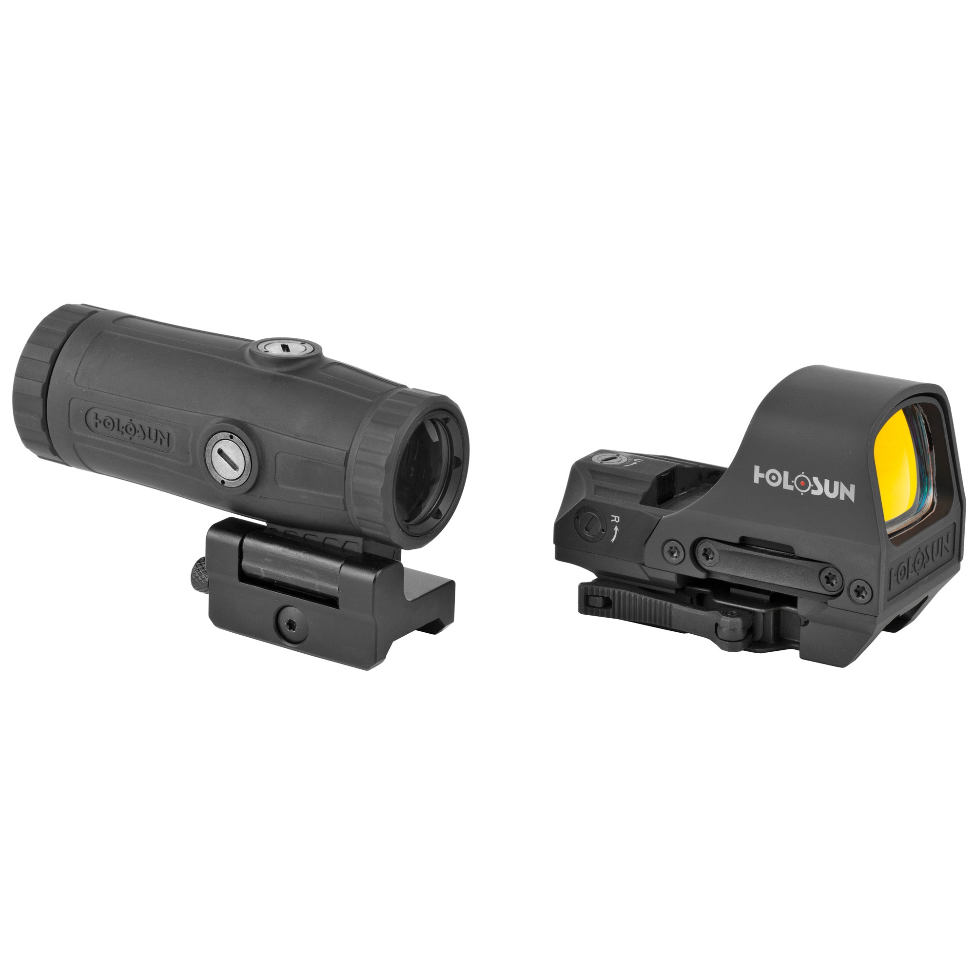 Holosun HS10C Open Reflex Circle Dot Sight and HM3X Magnifier Combo Pack