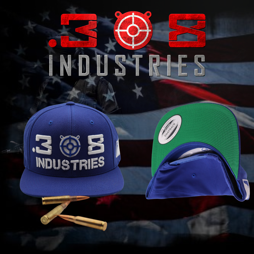 .308 Industries Embroidered 3D Snapback