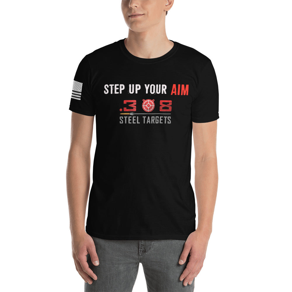 Step up your Aim Short-Sleeve Unisex T-Shirt